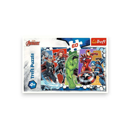 Picture of TREFL PUZZLE 60 PCS AVENGERS INVISIBLE